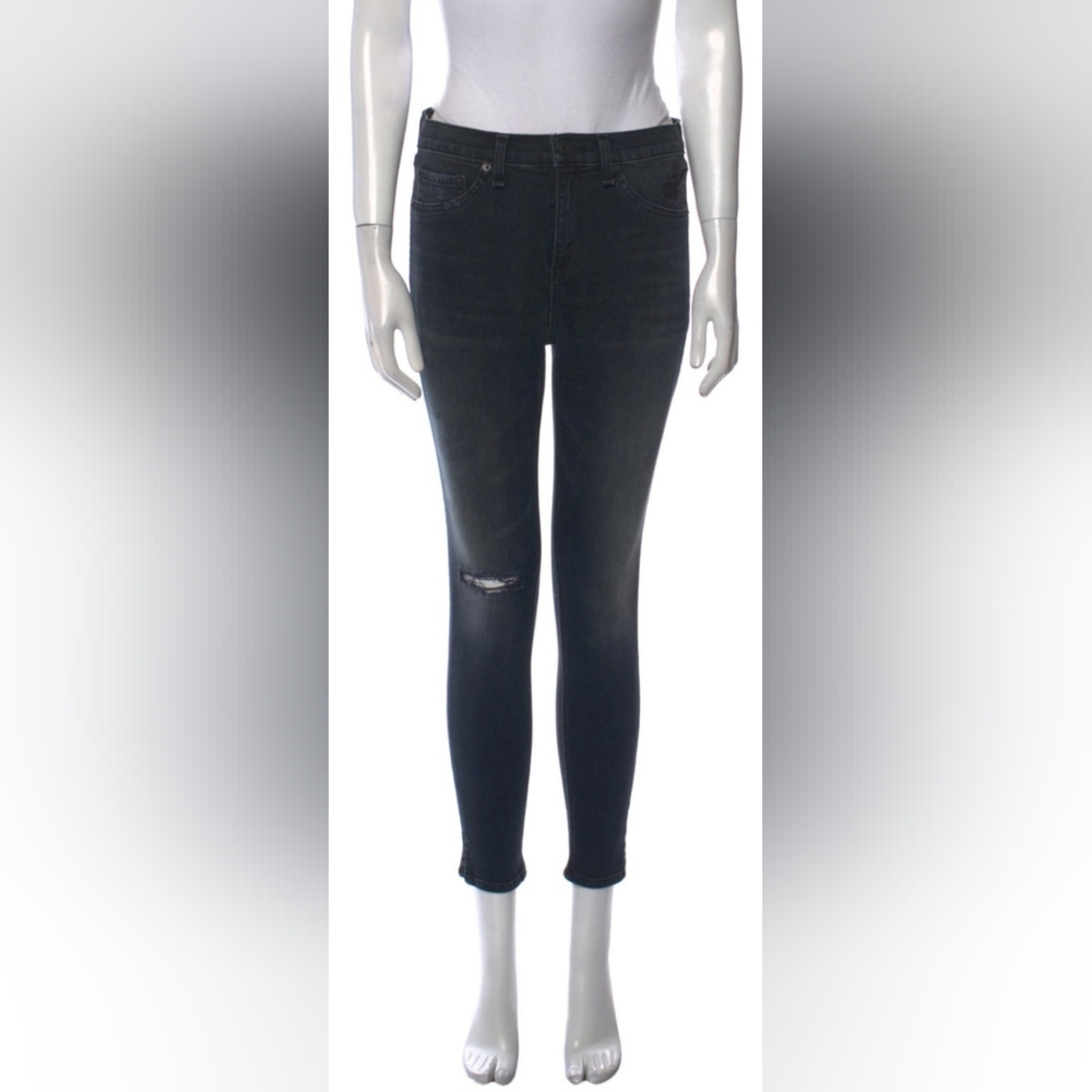 Rag & Bone Mid-Rise Skinny Leg Jeans - Picture 3 of 13